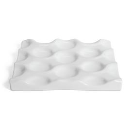 Habitat 60 Crate Ceramic Fruit Bowl - White