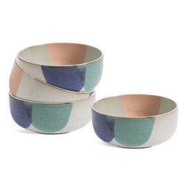 Habitat 60 Recast 4 Piece Stoneware Cereal Bowls