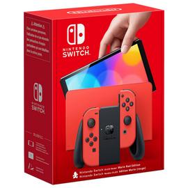 Nintendo Switch OLED Model Console - Mario Red Edition