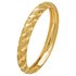 Revere 9ct Gold Diamond Cut Satin Wedding Ring3mm