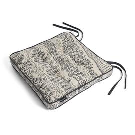 Habitat Printed Cotton Pack of 2 Seat Cushion