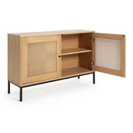 Habitat Elaina Rattan Storage Cabinet - Pine