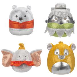 Original Squishmallows Disney100 5-inch 4-Pack Plush