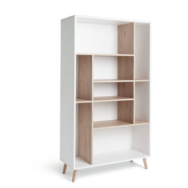 Tall white deals bookcase argos