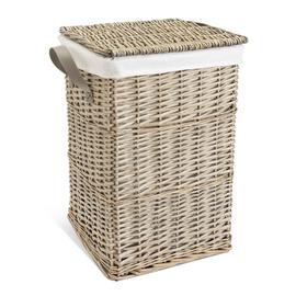 Argos Home Willow Laundry Basket - Grey