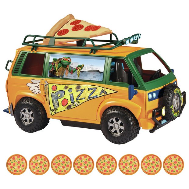 Buy Teenage Mutant Ninja Turtles Pizza Delivery Van | Playsets and