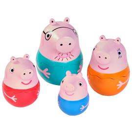 Tomy Peppa Pig Nesting Family Bath Toy