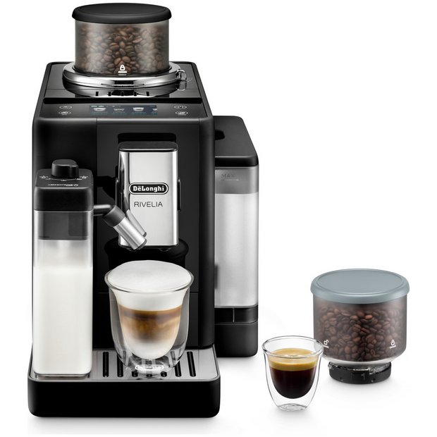 Buy De Longhi Rivelia Bean to Cup Coffee Machine Black Coffee