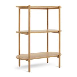 Habitat Edin 3 Tier Shelving Unit - Natural