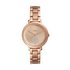 Fossil Ladies Rose Gold Coloured Bracelet Watch