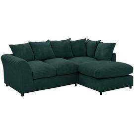 Argos Home Harry Fabric Right Hand Corner Chaise Sofa - Teal