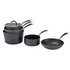 Argos Home 5 Piece Rock Effect Non-Stick Aluminium Pan Set