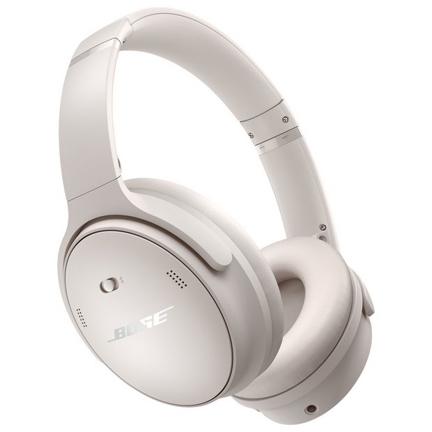 Buy Bose QuietComfort Over-Ear Wireless Headphones - White | Wireless  headphones | Argos