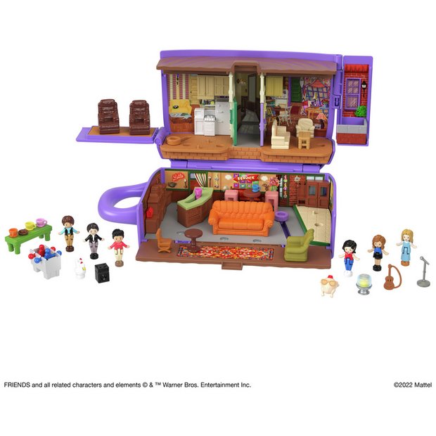 Buy Polly Pocket Pollyville Resort Roll-Away Suitcase Playset, Playsets  and figures