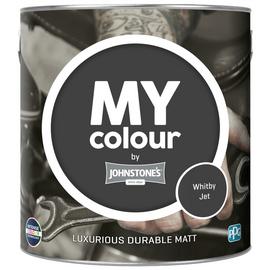 Johnstone My Colour Durable Matt Paint 2.5L - Whitby Jet
