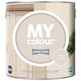 Johnstone My Colour Durable Matt Paint 2.5L - Peach Pudding