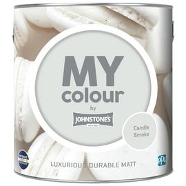 Johnstone My Colour Durable Matt Paint 2.5L - Candle Smoke