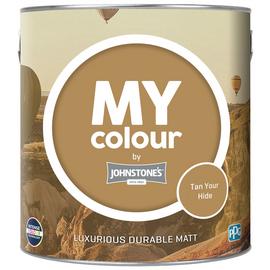 Johnstone My Colour Durable Matt Paint 2.5L - Tan Your Hide