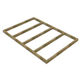 Forest Pressure Treated Wooden Shed Base - 7 x 5ft