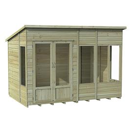 Forest Oakley Overlap Pent Summerhouse - 10 x 6ft