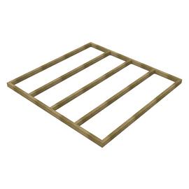 Forest Pressure Treated Wooden Shed Base - 7 x 7ft