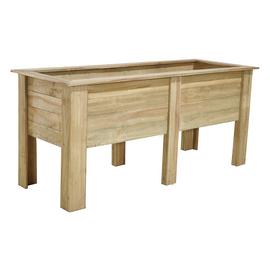 Forest 1.8m Deep Root Wooden Planter