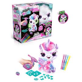 Airbrush Plush Cosmic Glow Magic Unicorn