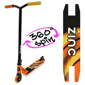 Zinc Vortex Kids Stunt Scooter - Yellow/ Orange