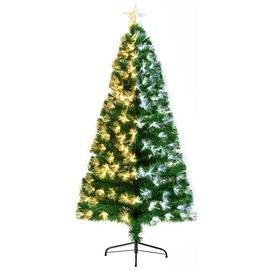 Premier Decorations 4ft Fibre Optic Starburst Christmas Tree