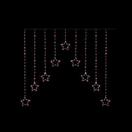 Premier Decorations Rainbow Star Christmas Window Lights