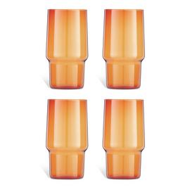 Habitat Set of 4 Stackable Hi Ball Glasses