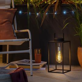 Habitat Solar Filament Bulb Lantern