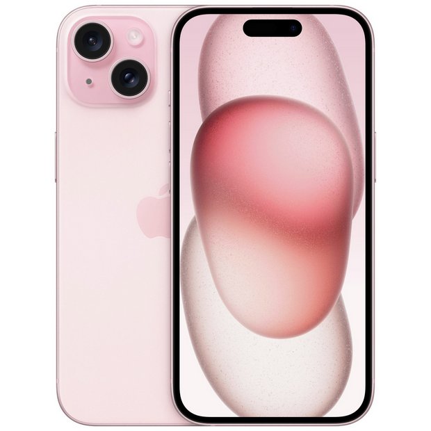 Buy SIM Free iPhone 15 Plus 5G 256GB Mobile Phone - Pink | SIM