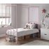 Argos Home Hearts Pink Single 4 Poster Bed Frame