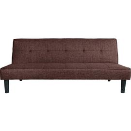 Argos Home Patsy 2 Seater Fabric Clic Clac Sofa Bed - Brown