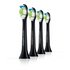 Philips Sonicare HX6064 DiamondClean Black Brush Heads - x4