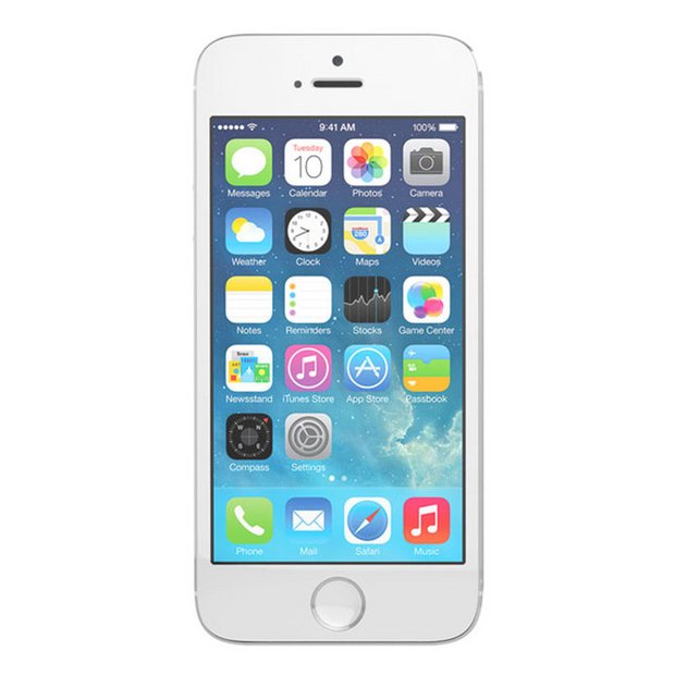 Buy Sim Free Apple iPhone 5S 16GB Mobile Phone Silver at Argos.co.uk