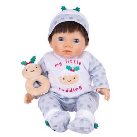 Tiny Treasures Christmas Pudding Baby Doll Outfit