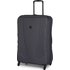 IT Luggage Frameless Large 4 Wheel Suitcase - Charcoal