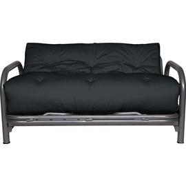 Argos Home Mexico 2 Seater Futon Sofa Bed - Black