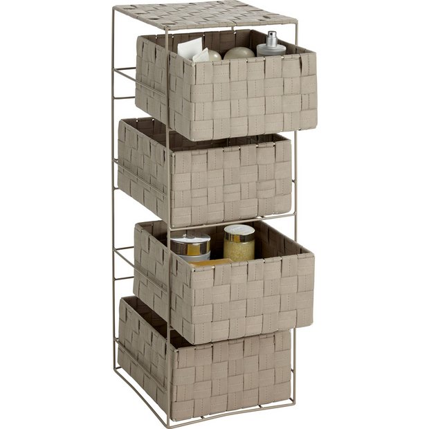 Buy ColourMatch 4 Drawer Storage Unit Cafe Mocha at Argos.co.uk Your Online Shop for