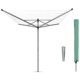 Brabantia 60m Lift-O-Matic Outdoor Washing Line with Cover