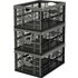 Argos Home 32 Lt Plastic Folding Storage Crates - Set of 3