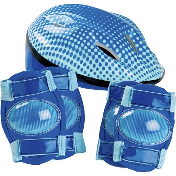 kids bike helmet and pads