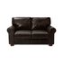 Argos Home Salisbury 2 Seater Leather Sofa - Dark Brown