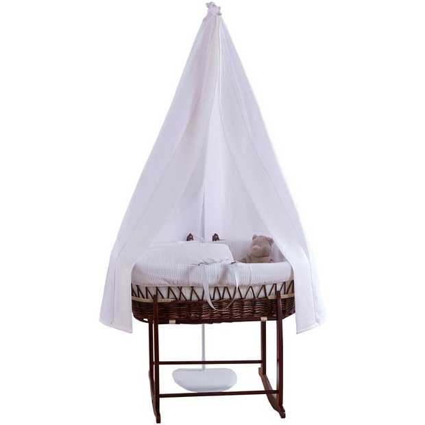 Buy Clair de Lune 3 Piece Waffle Starter Moses Basket Set at Argos.co