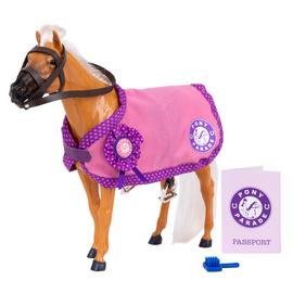 Pony Parade Palomino Pony Playset- 10inch/24cm