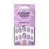 Elegant Touch Colour Shimmer Lilac Nails