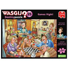 Wasgij Destiny 25: Games Night 1000 Piece Jigsaw Puzzle