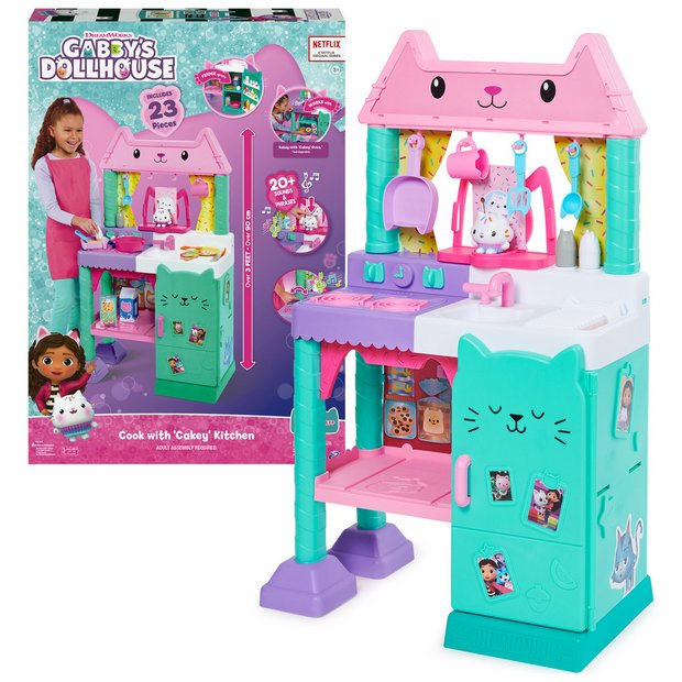 Buy Gabby's Dollhouse Cakey Kitchen, Playsets and figures